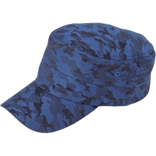 カモフラキャップ 迷彩ブルー F #94