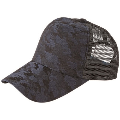 メッシュカモフラキャップ 迷彩紺 #94