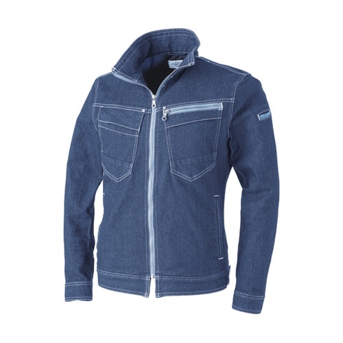 長袖ブルゾンインディゴLL #9818−