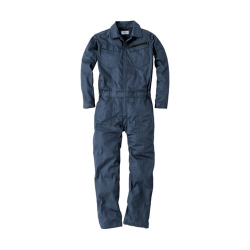 コスパ長袖ツナギ 紺青 4L #9212