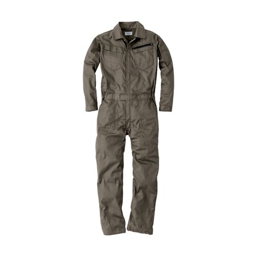 レディース長袖ツナギ カーキ M #93