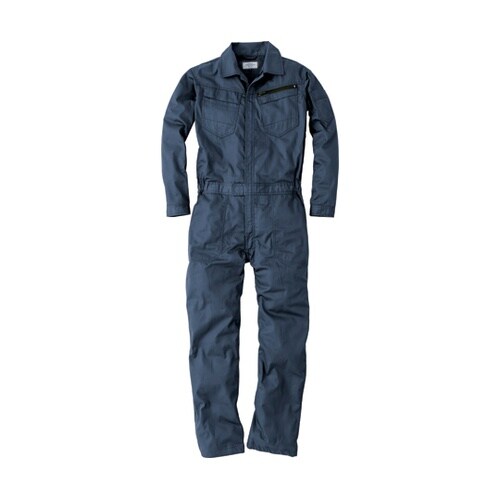 レディース長袖ツナギ 紺青 L #931