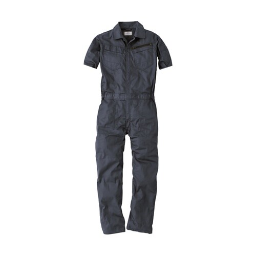 レディース半袖ツナギ 紺青 S #931