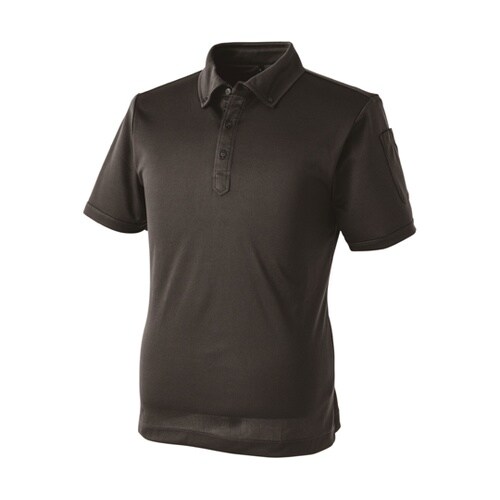 パフォーマンス半袖ポロ クロ 4L #1