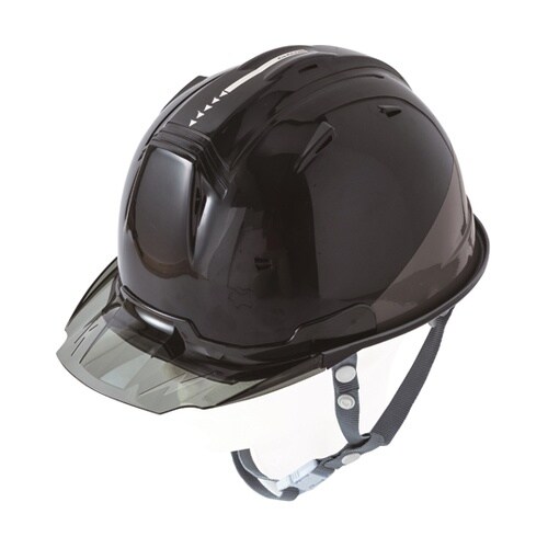 スケルトンバイザーヘルメットC1 クロ