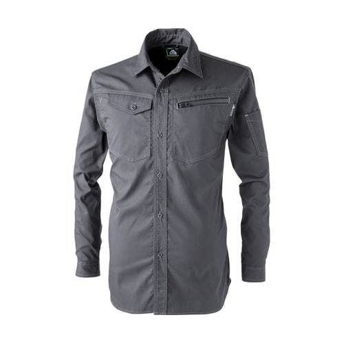 ドビー長袖シャツ オリーブ 6L #29