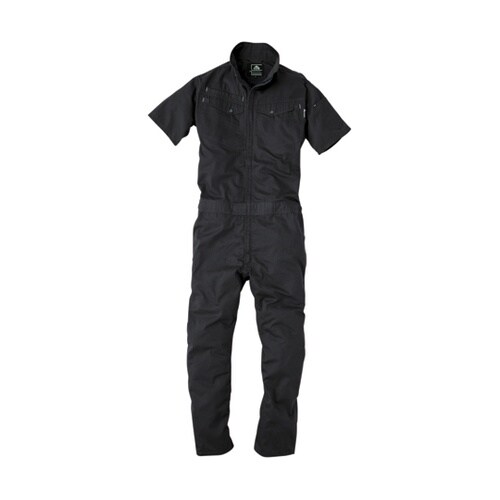 コスパ半袖ツナギ クロ M 310×41