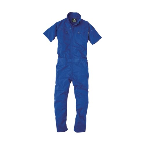 コスパ半袖ツナギ ミッド青LL #200