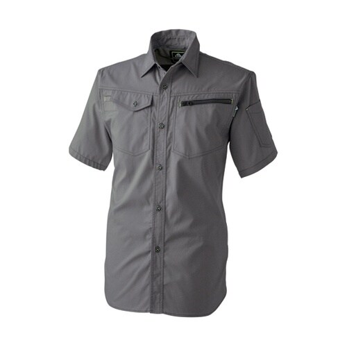 ドビー半袖シャツ オリーブ 3L #29