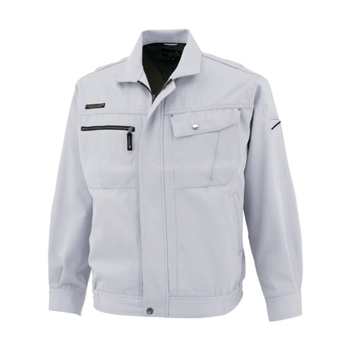 長袖ブルゾン 銀 6L #3508−26