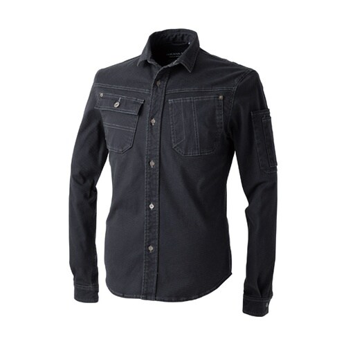 長袖シャツ N ブラック L #8051