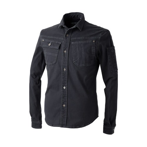 長袖シャツ N ブラック LL #805