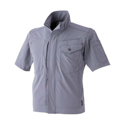 半袖ブルゾン L 灰LL #8307−8