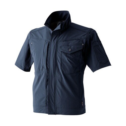 半袖ブルゾン N 紺LL #8307−8