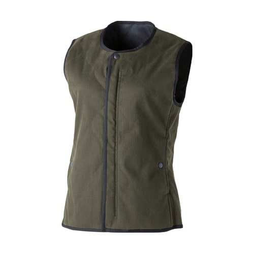 電熱キルティングベストオリーブS #50