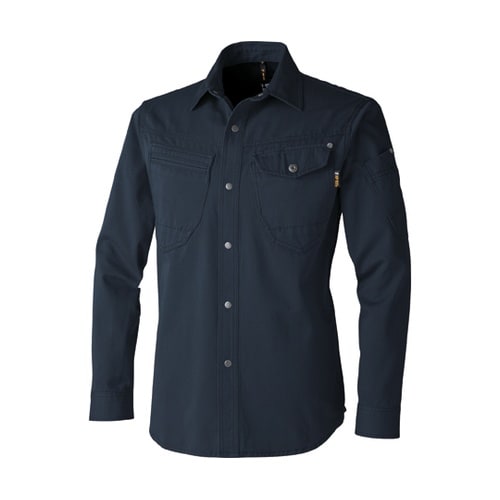 長袖シャツ コン M #770001−0