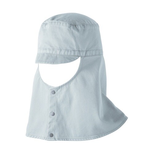 溶接帽子ショート 銀 #770007−2