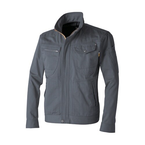 長袖ブルゾン 灰 8L #770009−