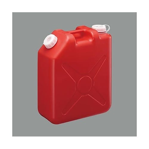 20L ポリタンク(赤/ノズル無) EA