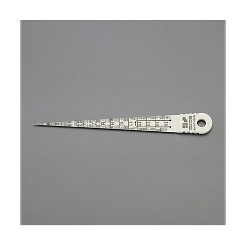 1−15mm テーパーゲージ(蓄光) E