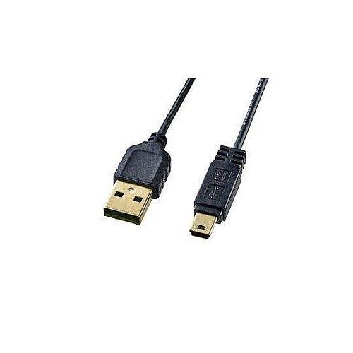 2.5m ミニUSBケーブル(A−ミニB