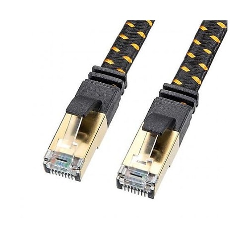 3 m フラットLANケーブル(CAT8