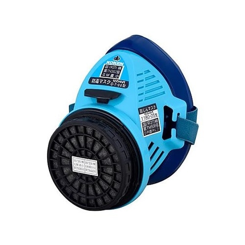 直結型防毒マスク(防塵併用/1缶式) E