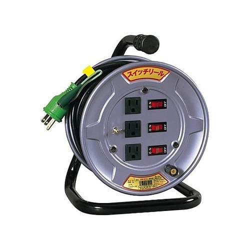 AC125V/15A/10m コードリー