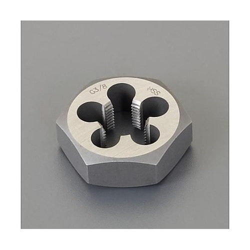 1/4”x19 六角ダイス(PF/HSS