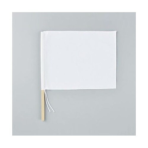 300x420mm 手旗(白/5本) E