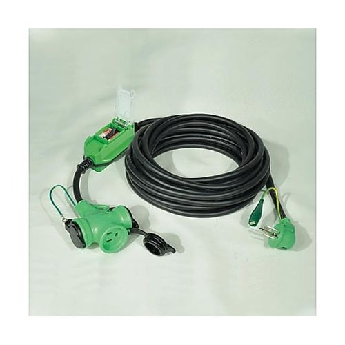 15Ax10m 過負荷・漏電保護プラグ(