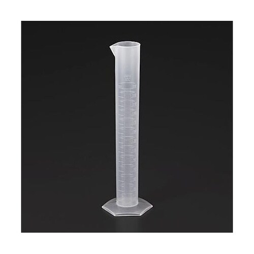 500ml メスシリンダー(耐油) EA