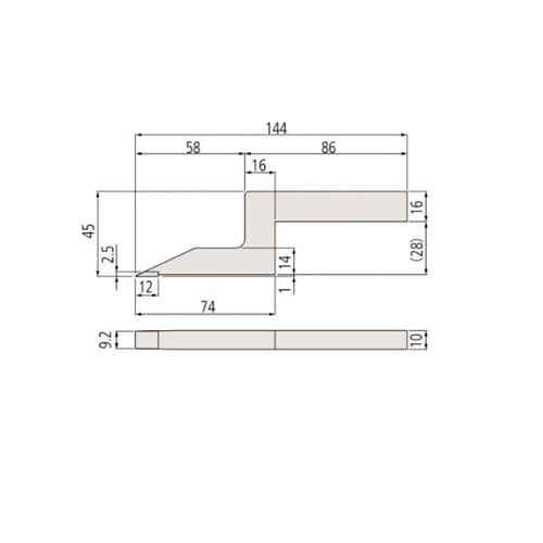 メカハイトゲージ用スクライバ 90039