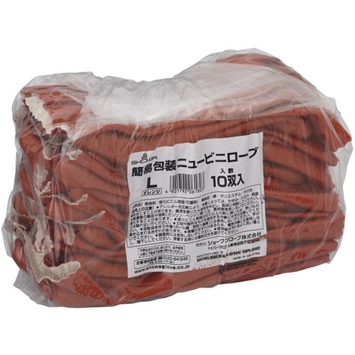 簡易包装ニュービニローブ 10双入 L