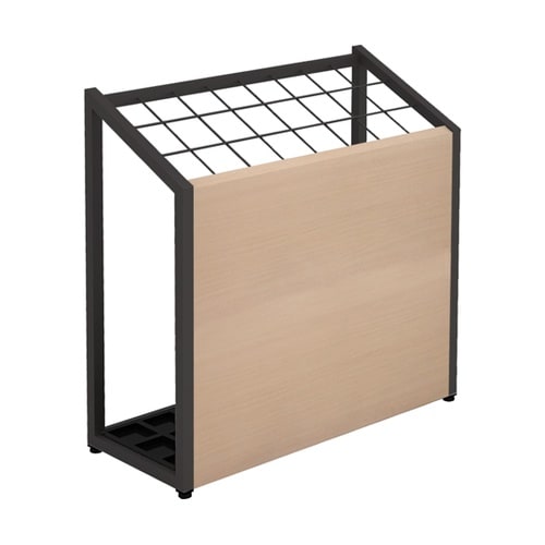 傘立て600 ブラック脚 ナチュラル天板