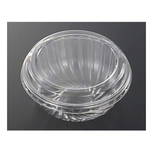 麺・スープ容器 クリアボウル 小 透明蓋