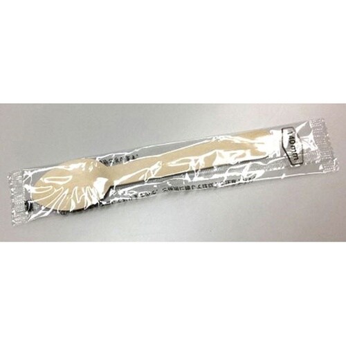 木製スプーン140 単袋入 透明 100