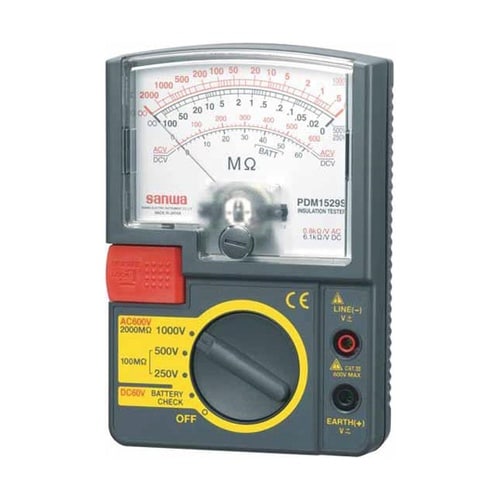3レンジ式アナログ絶縁抵抗計 PDM−1