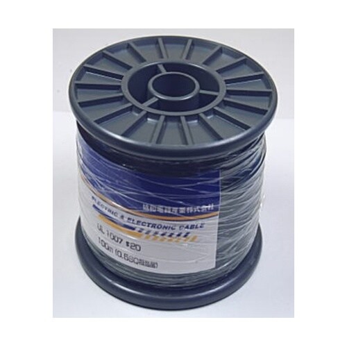 UL1007 耐熱ビニル絶縁電線 灰 1