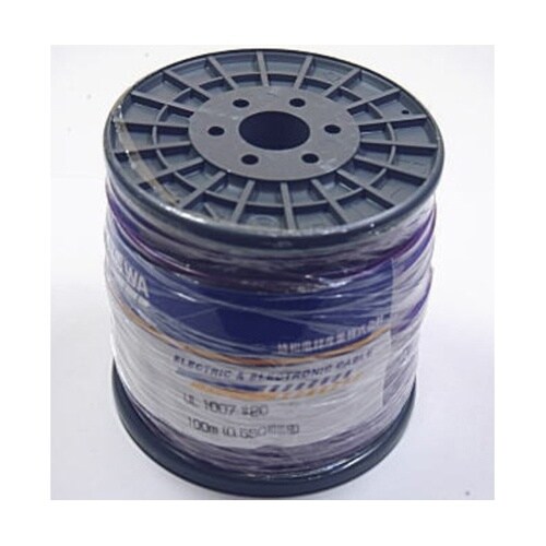 UL1007 耐熱ビニル絶縁電線 紫 1