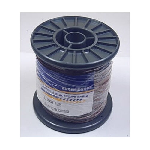 UL1007 耐熱ビニル絶縁電線 茶 1