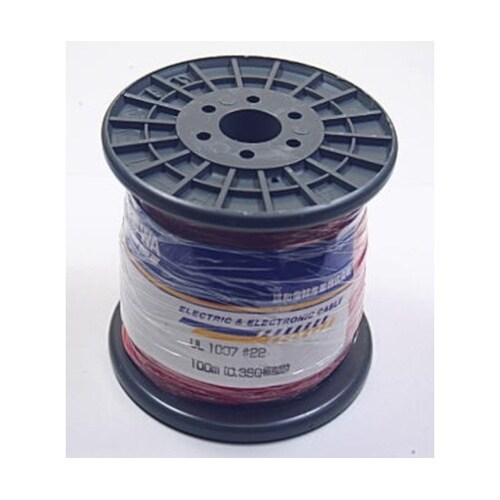 UL1007 耐熱ビニル絶縁電線 赤 1