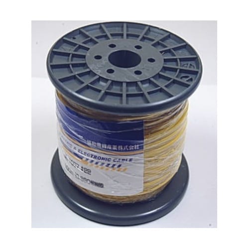 UL1007 耐熱ビニル絶縁電線 黄 1