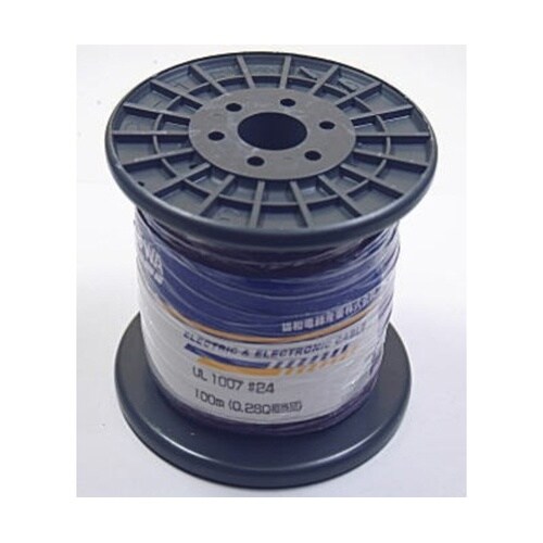 UL1007 耐熱ビニル絶縁電線 紫 1