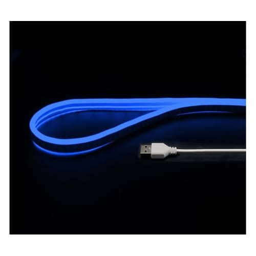 USBネオンチューブライト(1m、ブルー