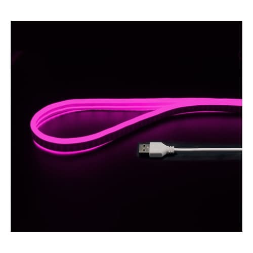 USBネオンチューブライト(2m、ピンク