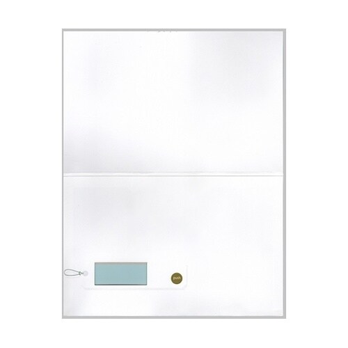 有機EL照明付グリーディングカード(無地