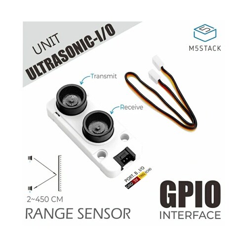 M5Stack用超音波測距ユニットI/O