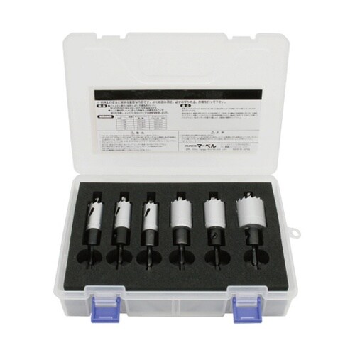 ツバなしバイメタルホールソー(6本組)3