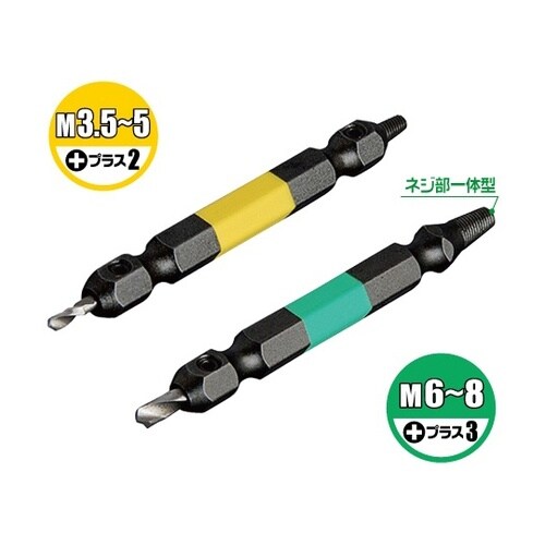 つぶれたネジ抜きビット JNB−23